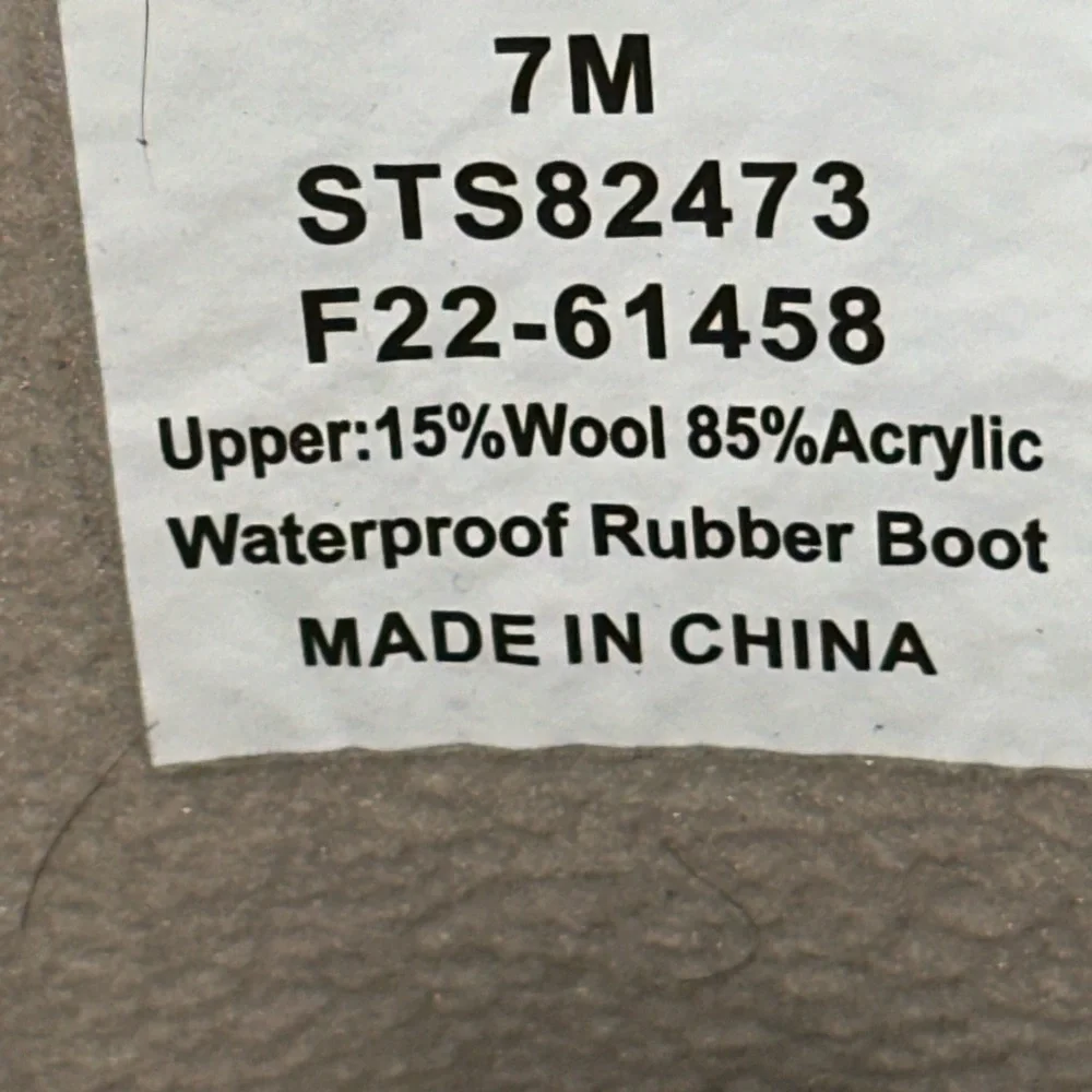 NIB Sperry for Anthropologie Women’s Saltwater Rain Boots Sz 7